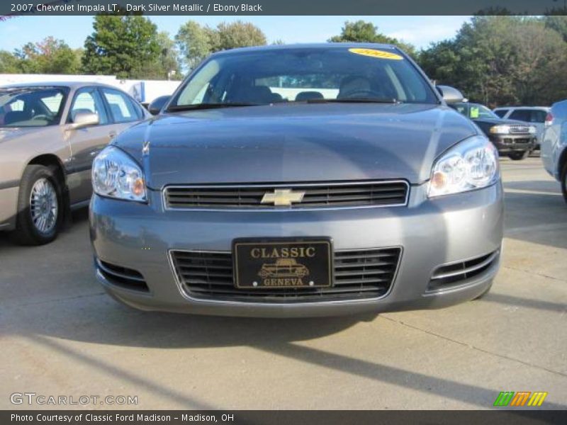 Dark Silver Metallic / Ebony Black 2007 Chevrolet Impala LT