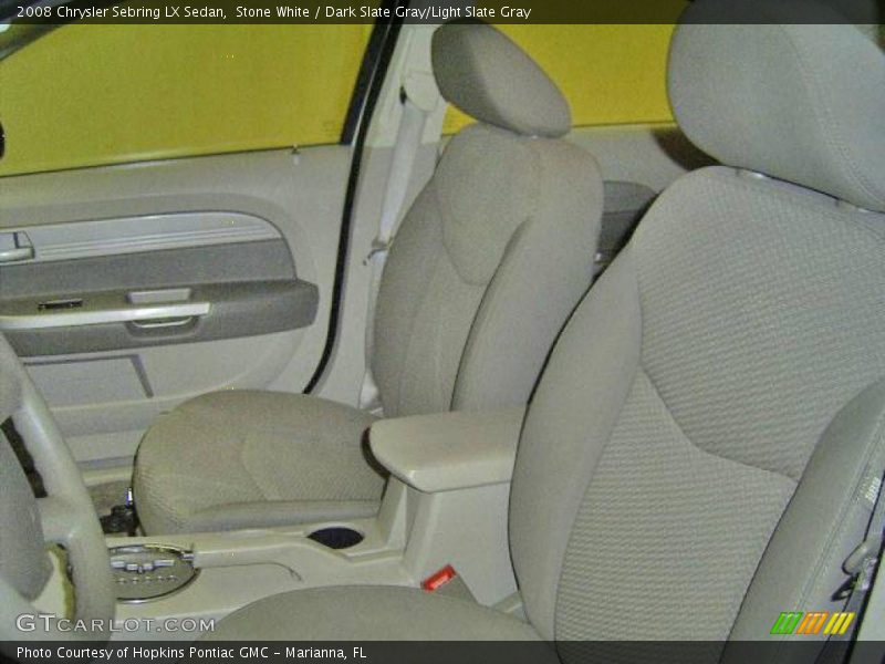 Stone White / Dark Slate Gray/Light Slate Gray 2008 Chrysler Sebring LX Sedan