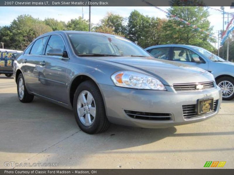 Dark Silver Metallic / Ebony Black 2007 Chevrolet Impala LT