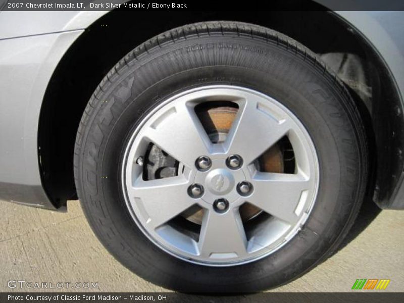 Dark Silver Metallic / Ebony Black 2007 Chevrolet Impala LT