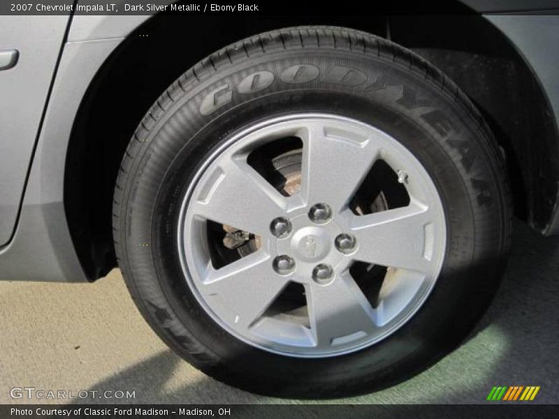Dark Silver Metallic / Ebony Black 2007 Chevrolet Impala LT
