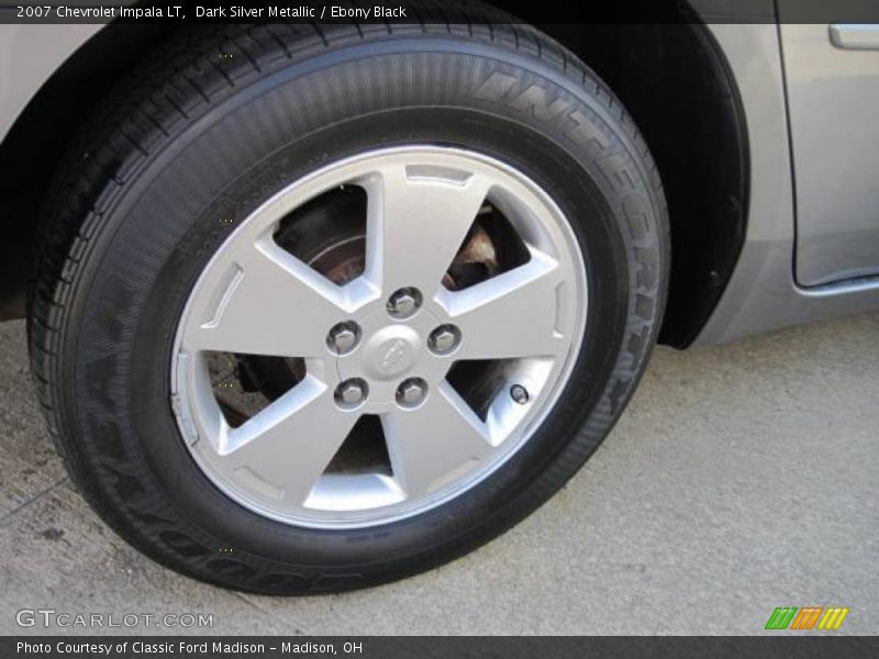 Dark Silver Metallic / Ebony Black 2007 Chevrolet Impala LT