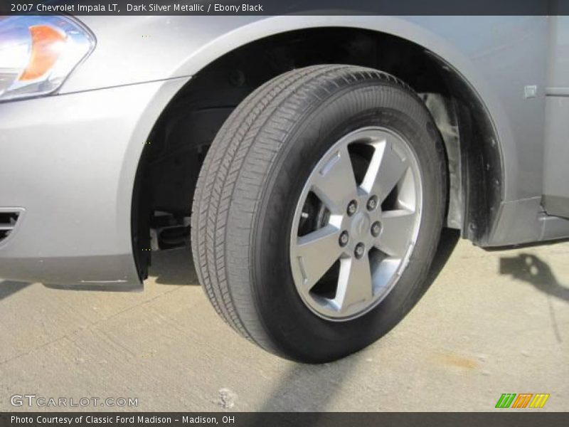 Dark Silver Metallic / Ebony Black 2007 Chevrolet Impala LT