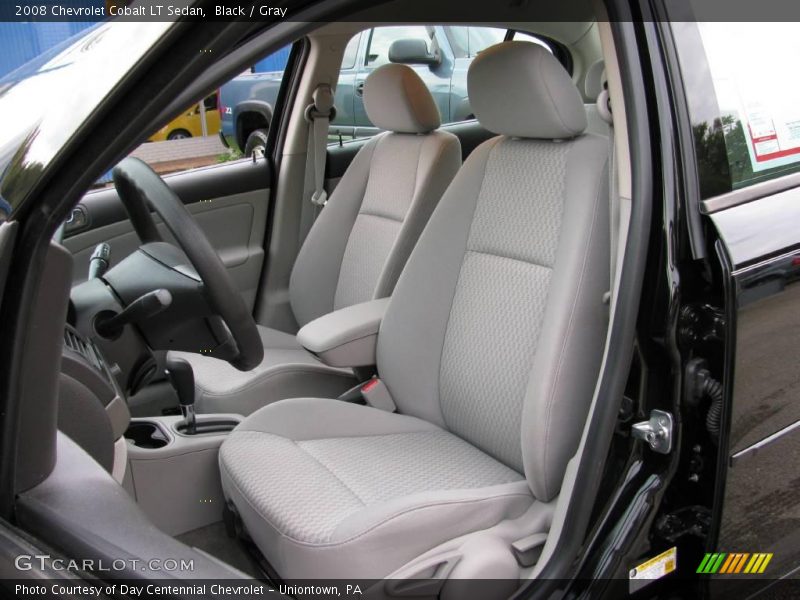 Black / Gray 2008 Chevrolet Cobalt LT Sedan