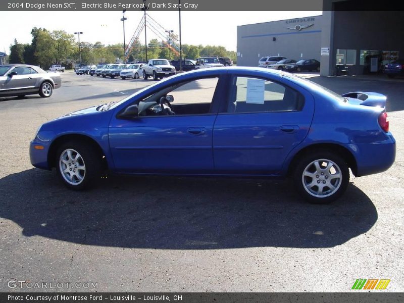 Electric Blue Pearlcoat / Dark Slate Gray 2004 Dodge Neon SXT