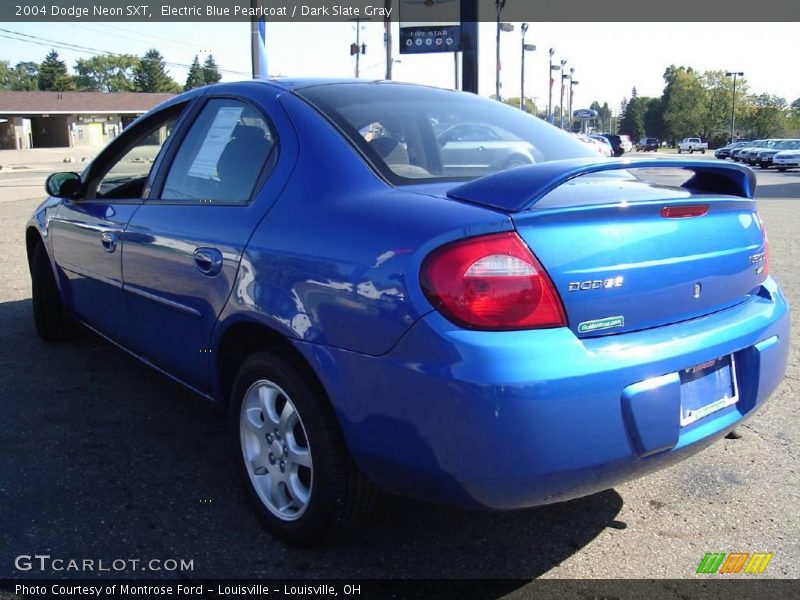 Electric Blue Pearlcoat / Dark Slate Gray 2004 Dodge Neon SXT