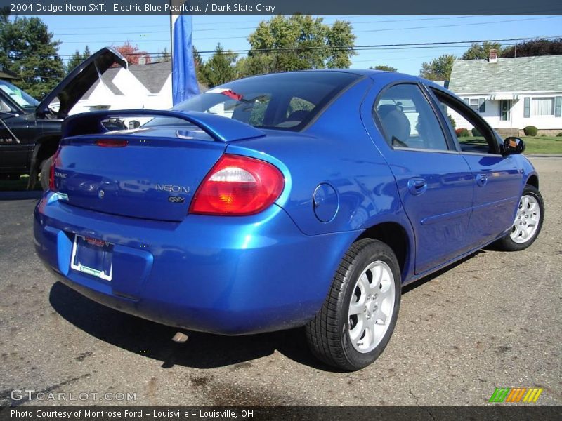 Electric Blue Pearlcoat / Dark Slate Gray 2004 Dodge Neon SXT