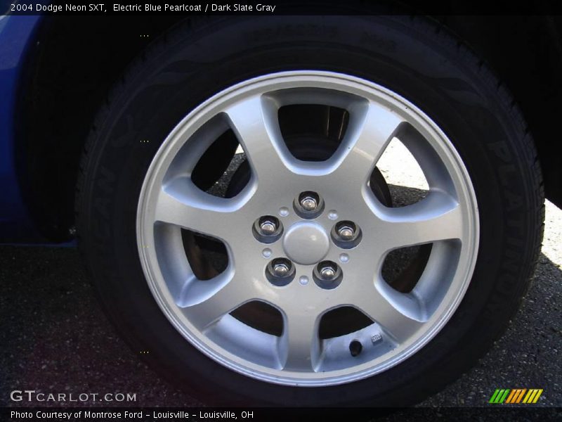 Electric Blue Pearlcoat / Dark Slate Gray 2004 Dodge Neon SXT
