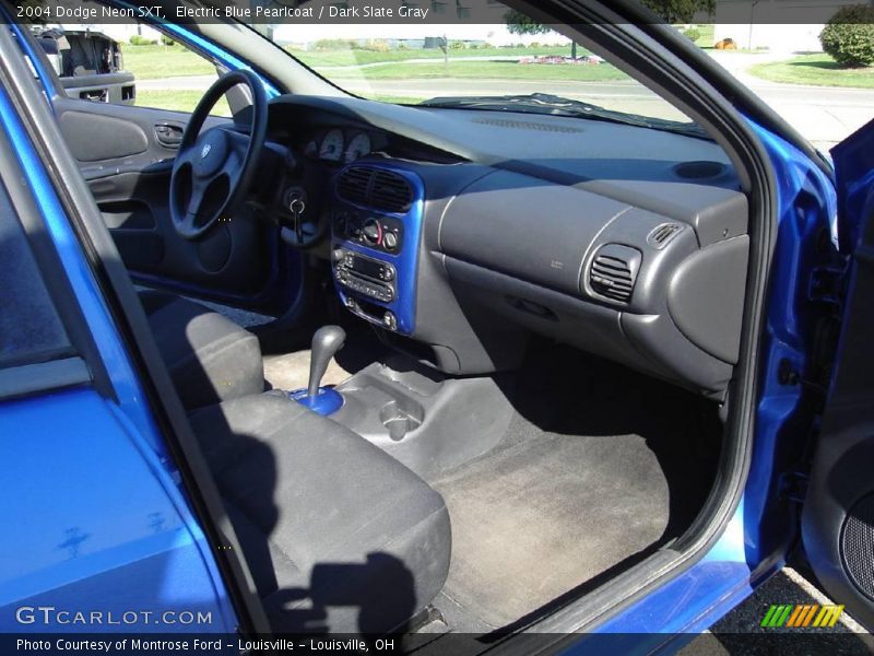 Electric Blue Pearlcoat / Dark Slate Gray 2004 Dodge Neon SXT