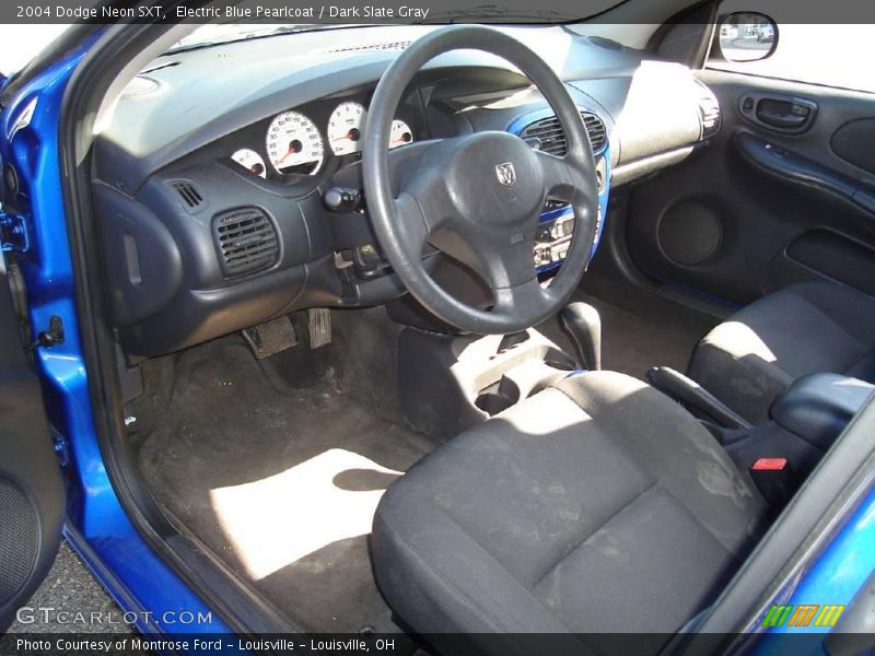 Electric Blue Pearlcoat / Dark Slate Gray 2004 Dodge Neon SXT