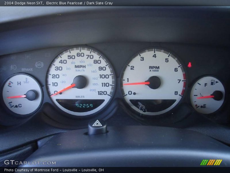 Electric Blue Pearlcoat / Dark Slate Gray 2004 Dodge Neon SXT