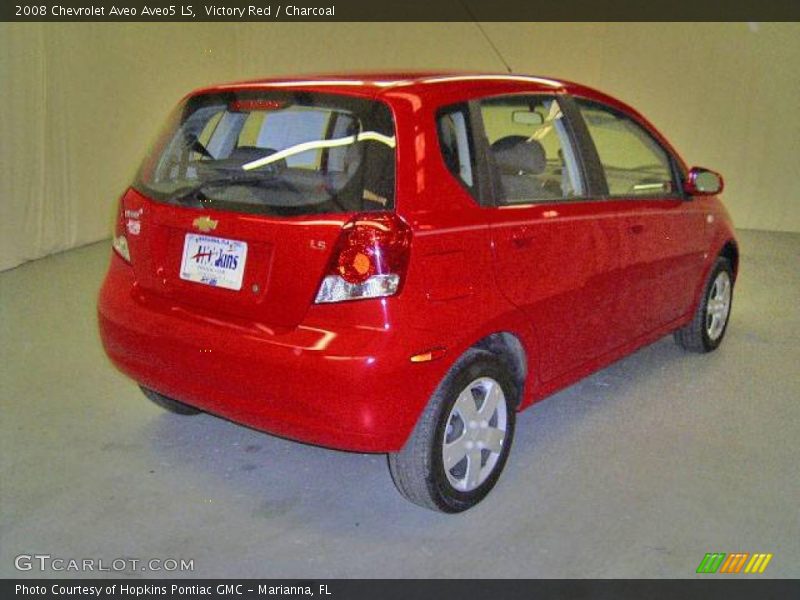 Victory Red / Charcoal 2008 Chevrolet Aveo Aveo5 LS