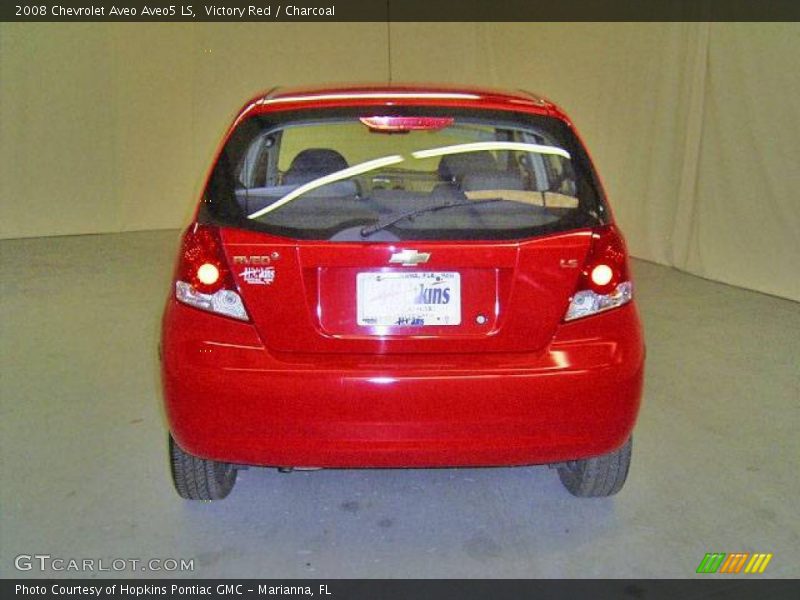 Victory Red / Charcoal 2008 Chevrolet Aveo Aveo5 LS