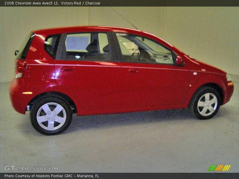 Victory Red / Charcoal 2008 Chevrolet Aveo Aveo5 LS