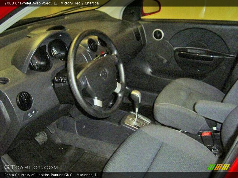 Victory Red / Charcoal 2008 Chevrolet Aveo Aveo5 LS