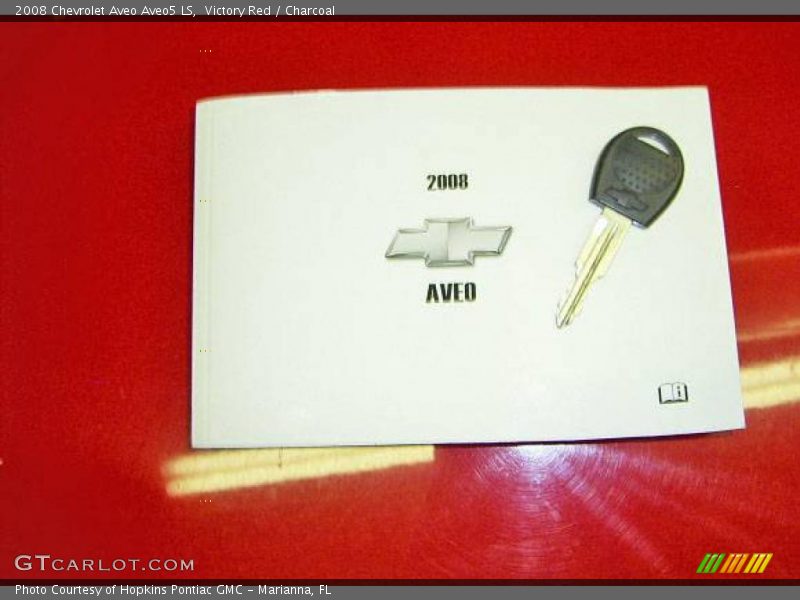 Victory Red / Charcoal 2008 Chevrolet Aveo Aveo5 LS