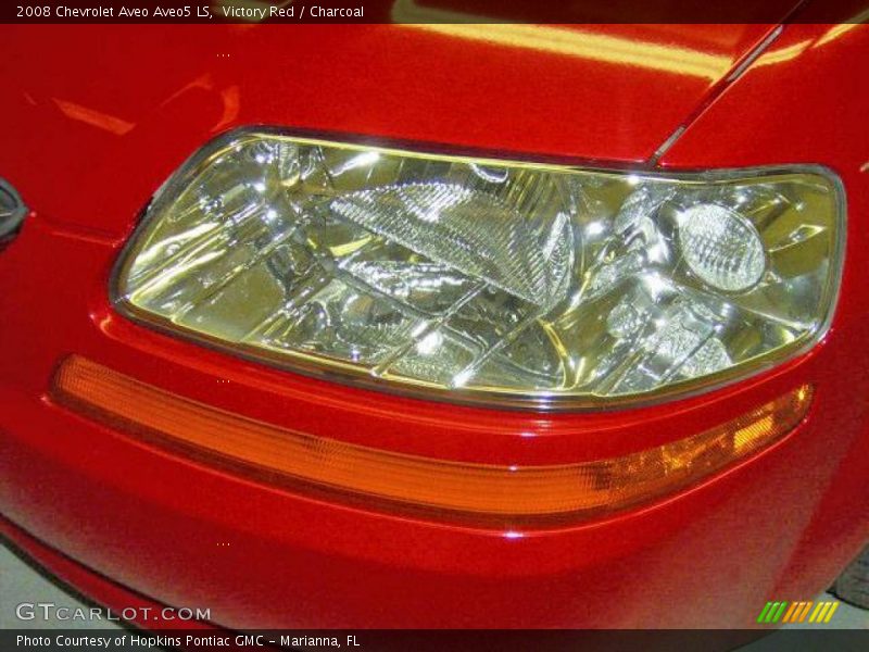 Victory Red / Charcoal 2008 Chevrolet Aveo Aveo5 LS