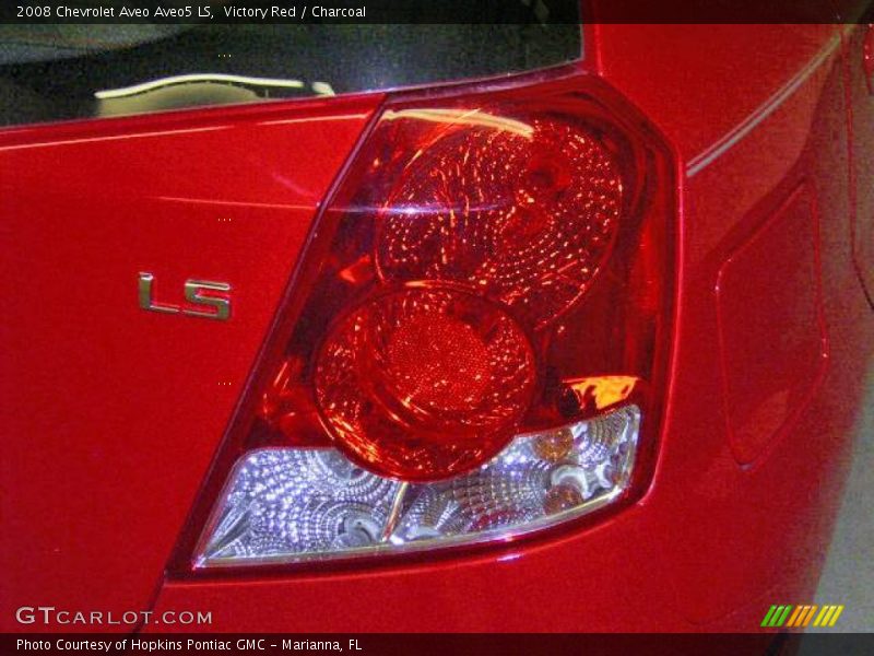 Victory Red / Charcoal 2008 Chevrolet Aveo Aveo5 LS