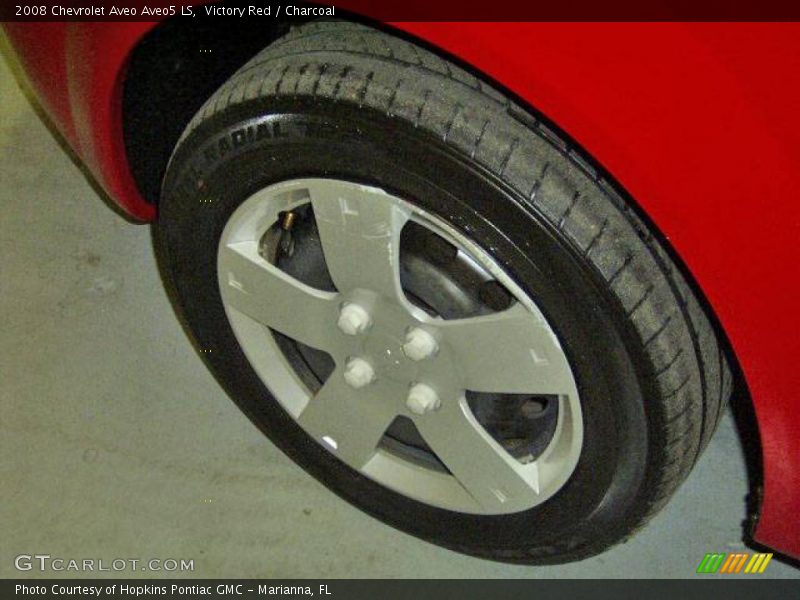 Victory Red / Charcoal 2008 Chevrolet Aveo Aveo5 LS
