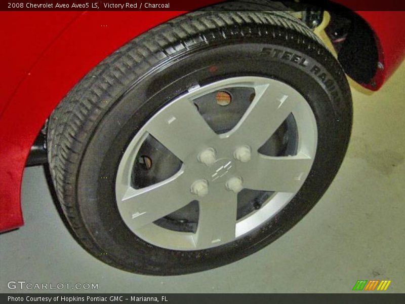 Victory Red / Charcoal 2008 Chevrolet Aveo Aveo5 LS