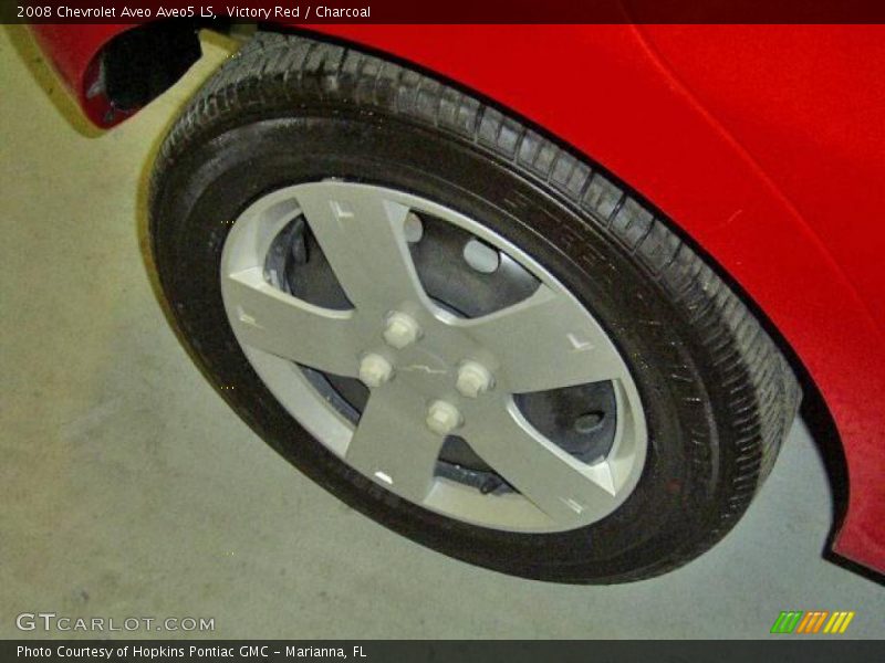 Victory Red / Charcoal 2008 Chevrolet Aveo Aveo5 LS