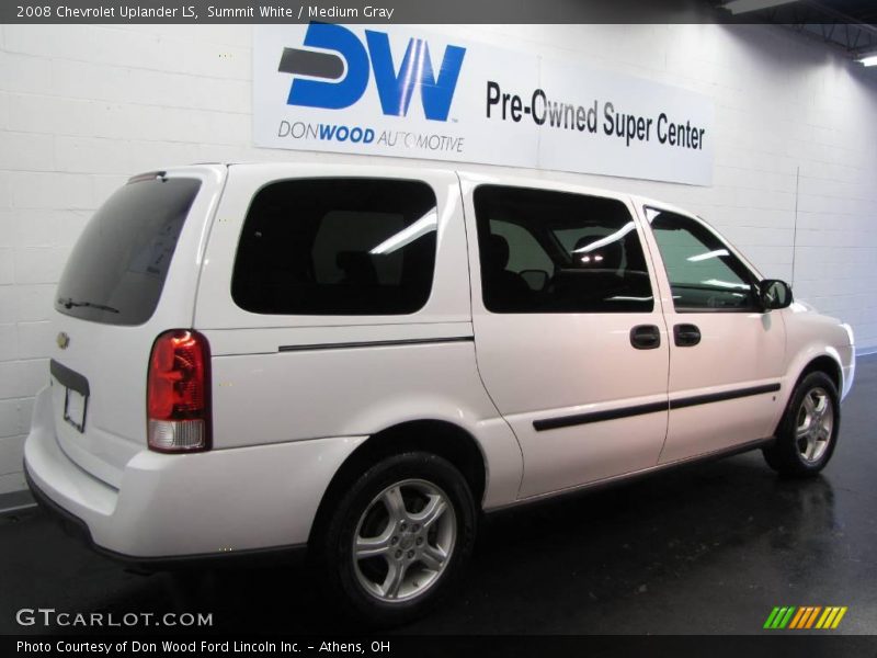 Summit White / Medium Gray 2008 Chevrolet Uplander LS
