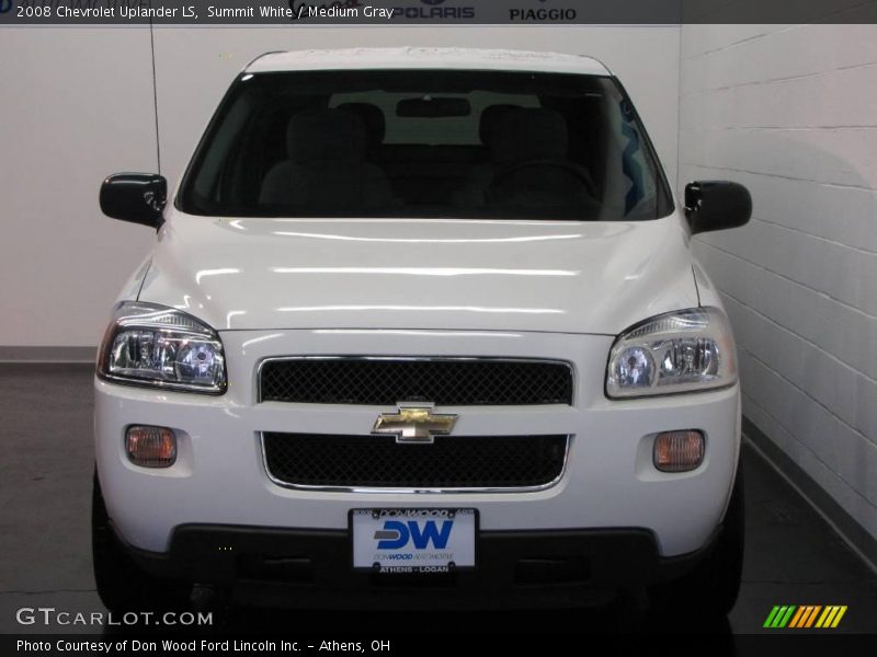 Summit White / Medium Gray 2008 Chevrolet Uplander LS