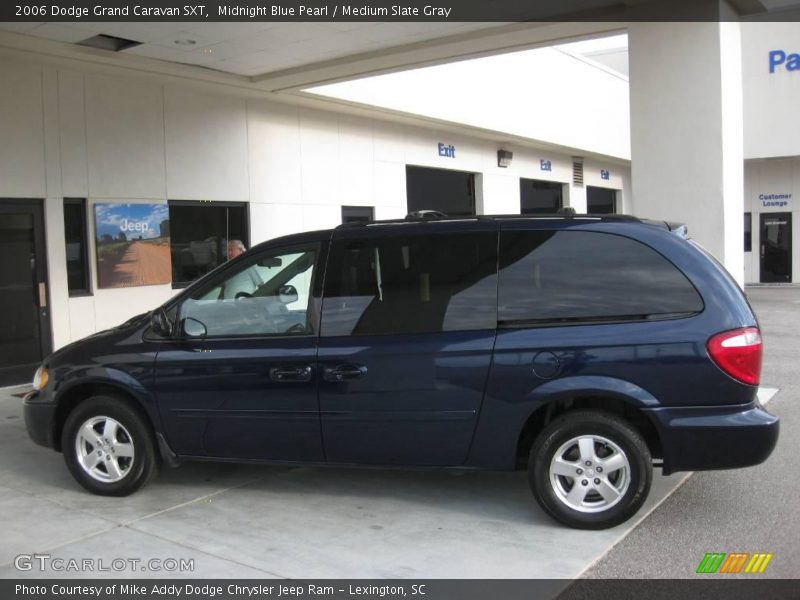 Midnight Blue Pearl / Medium Slate Gray 2006 Dodge Grand Caravan SXT