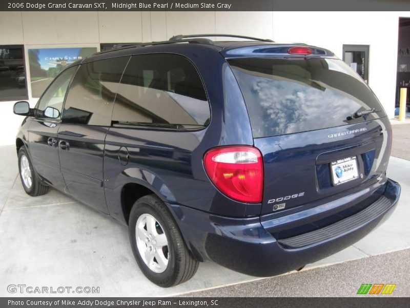 Midnight Blue Pearl / Medium Slate Gray 2006 Dodge Grand Caravan SXT
