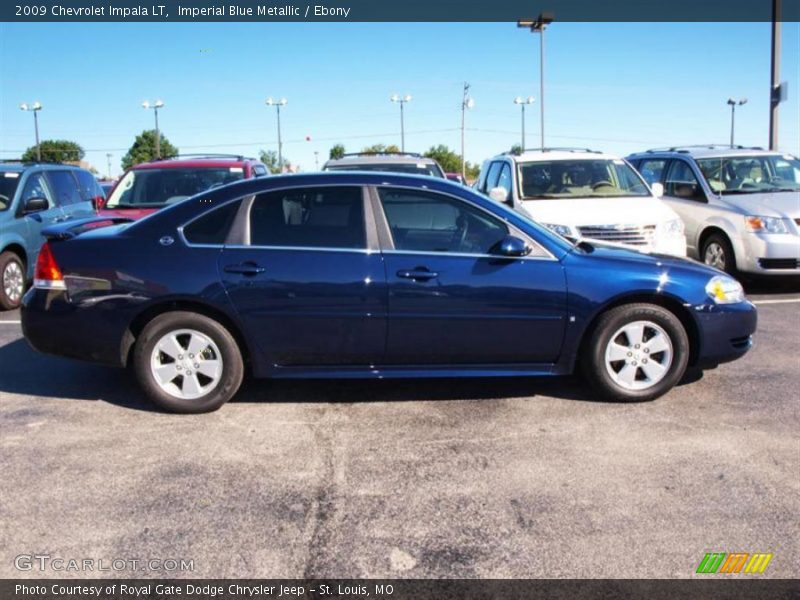 Imperial Blue Metallic / Ebony 2009 Chevrolet Impala LT