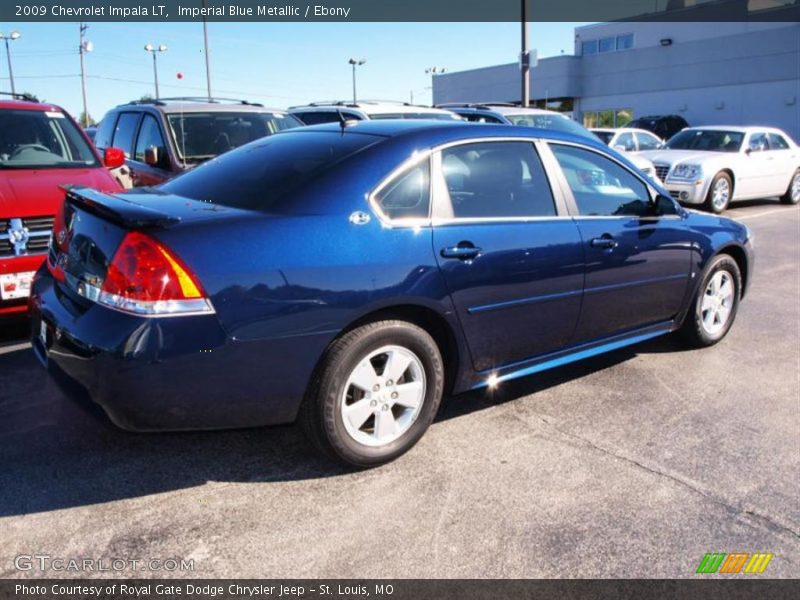 Imperial Blue Metallic / Ebony 2009 Chevrolet Impala LT