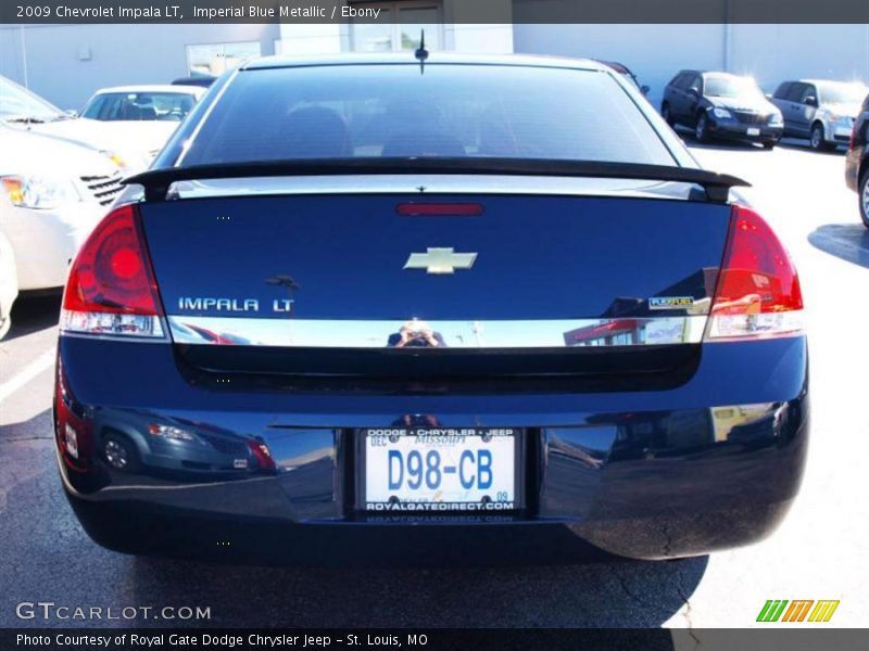 Imperial Blue Metallic / Ebony 2009 Chevrolet Impala LT