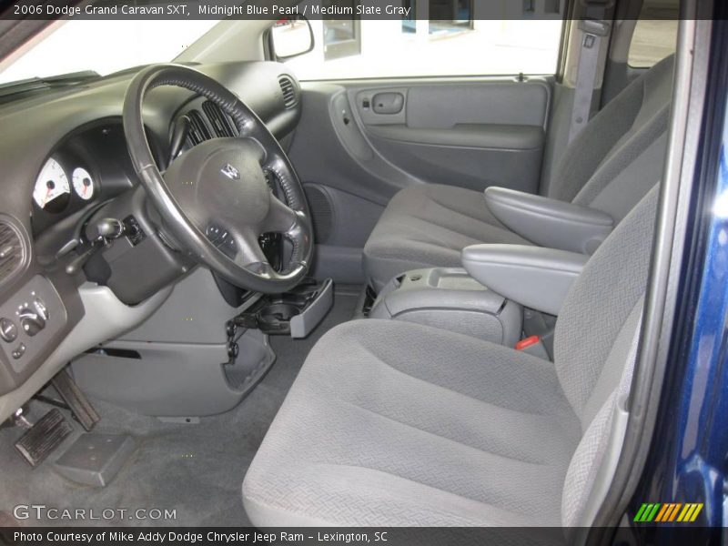 Midnight Blue Pearl / Medium Slate Gray 2006 Dodge Grand Caravan SXT