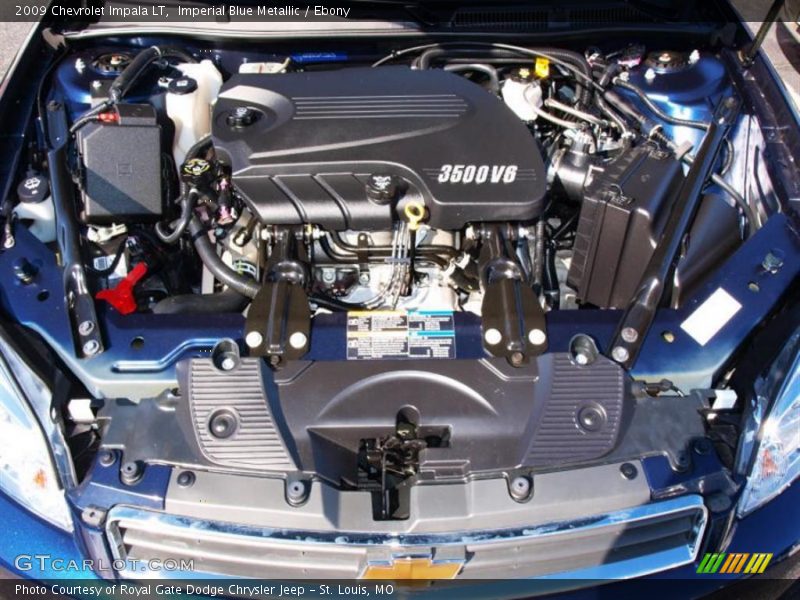 Imperial Blue Metallic / Ebony 2009 Chevrolet Impala LT