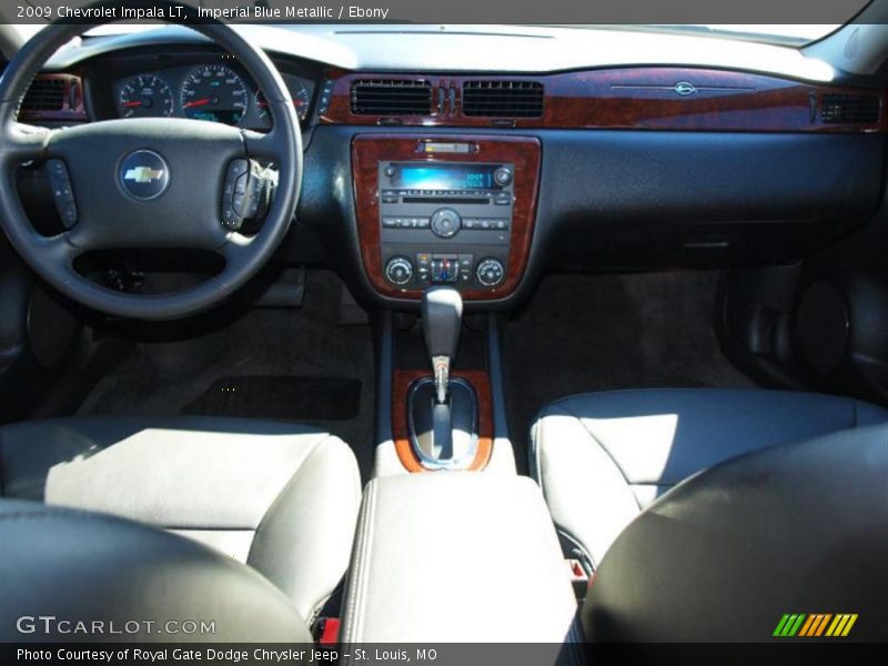 Imperial Blue Metallic / Ebony 2009 Chevrolet Impala LT