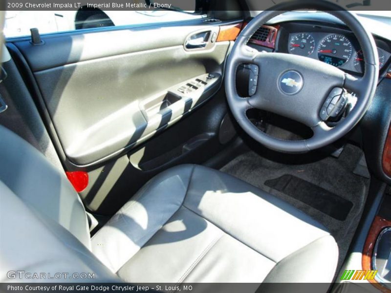 Imperial Blue Metallic / Ebony 2009 Chevrolet Impala LT