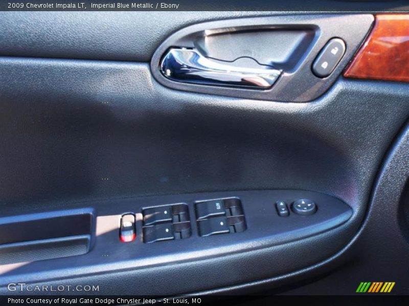 Imperial Blue Metallic / Ebony 2009 Chevrolet Impala LT