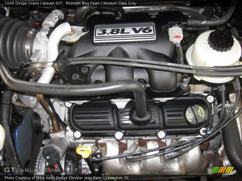 Midnight Blue Pearl / Medium Slate Gray 2006 Dodge Grand Caravan SXT