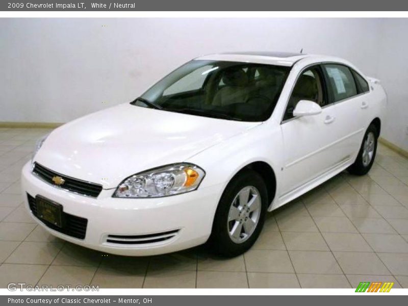 White / Neutral 2009 Chevrolet Impala LT
