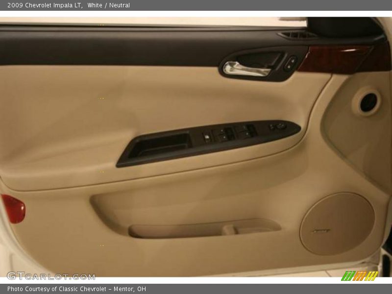 White / Neutral 2009 Chevrolet Impala LT