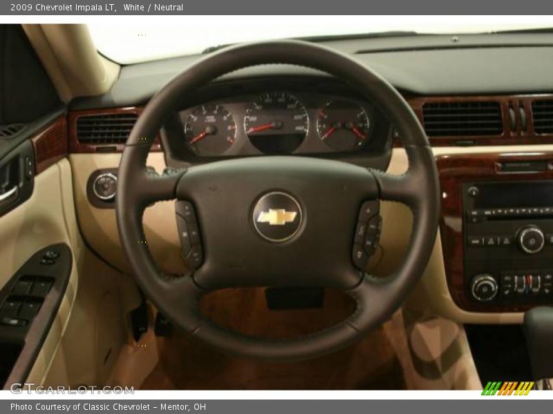 White / Neutral 2009 Chevrolet Impala LT