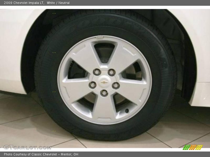 White / Neutral 2009 Chevrolet Impala LT
