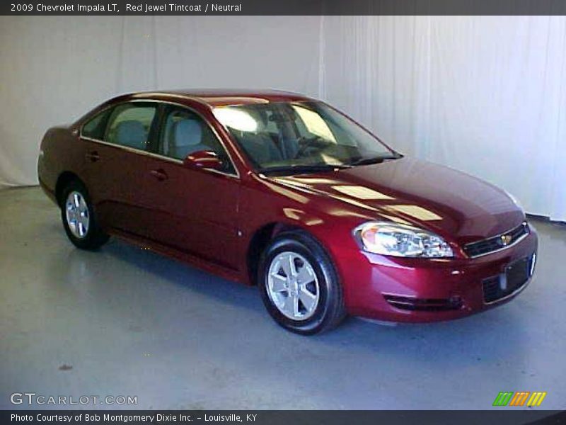 Red Jewel Tintcoat / Neutral 2009 Chevrolet Impala LT