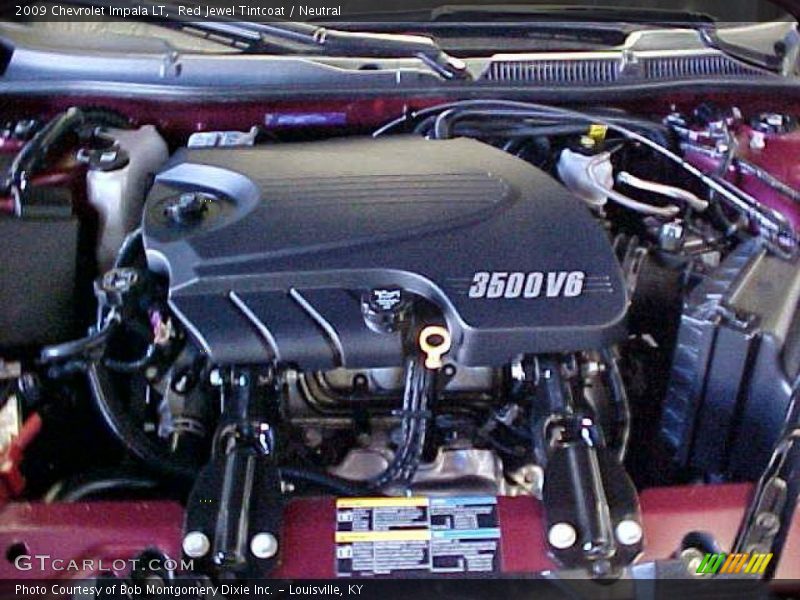 Red Jewel Tintcoat / Neutral 2009 Chevrolet Impala LT
