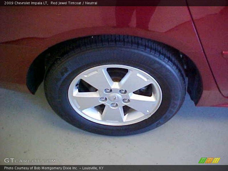 Red Jewel Tintcoat / Neutral 2009 Chevrolet Impala LT