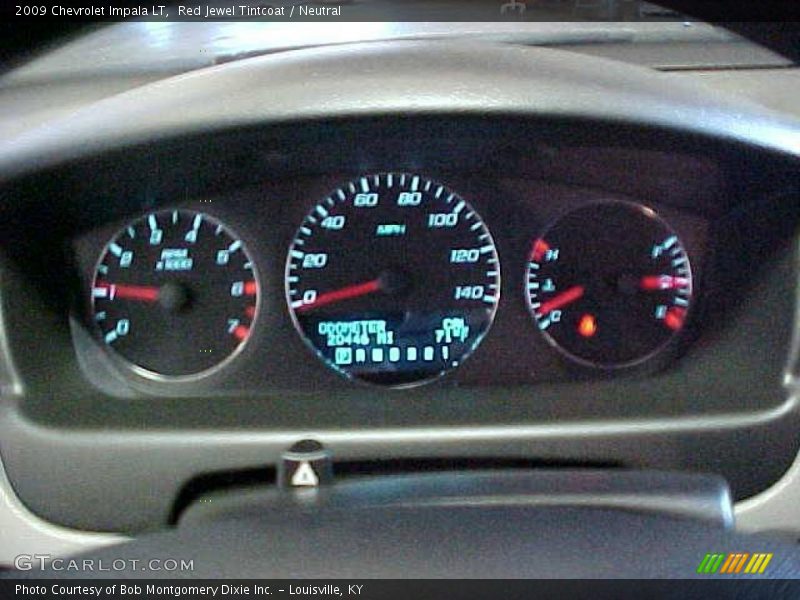 Red Jewel Tintcoat / Neutral 2009 Chevrolet Impala LT