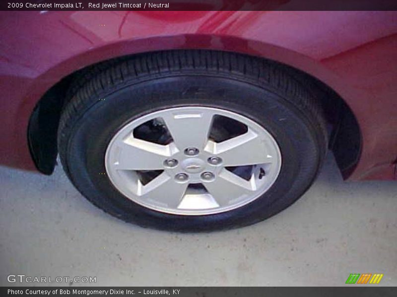 Red Jewel Tintcoat / Neutral 2009 Chevrolet Impala LT