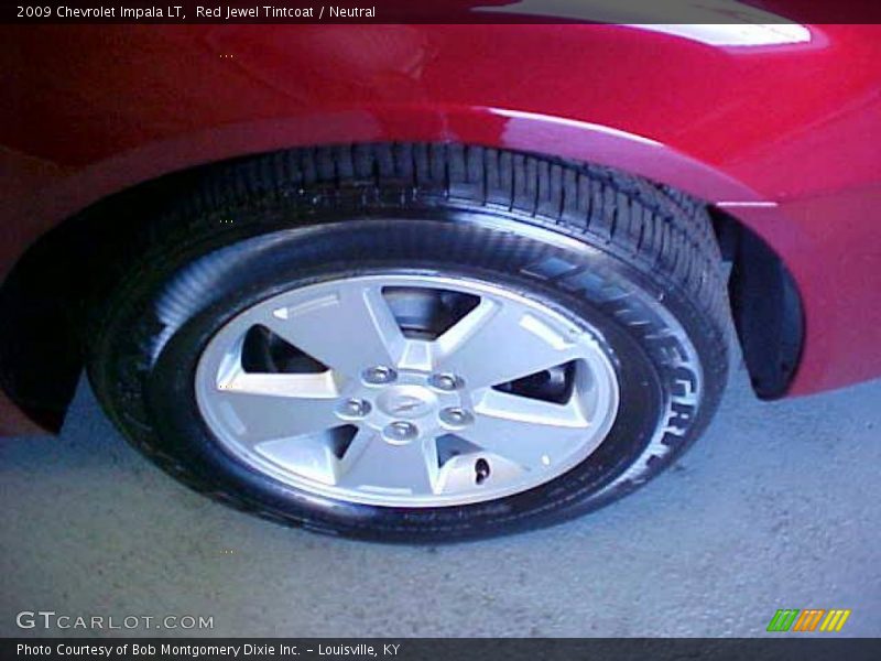 Red Jewel Tintcoat / Neutral 2009 Chevrolet Impala LT