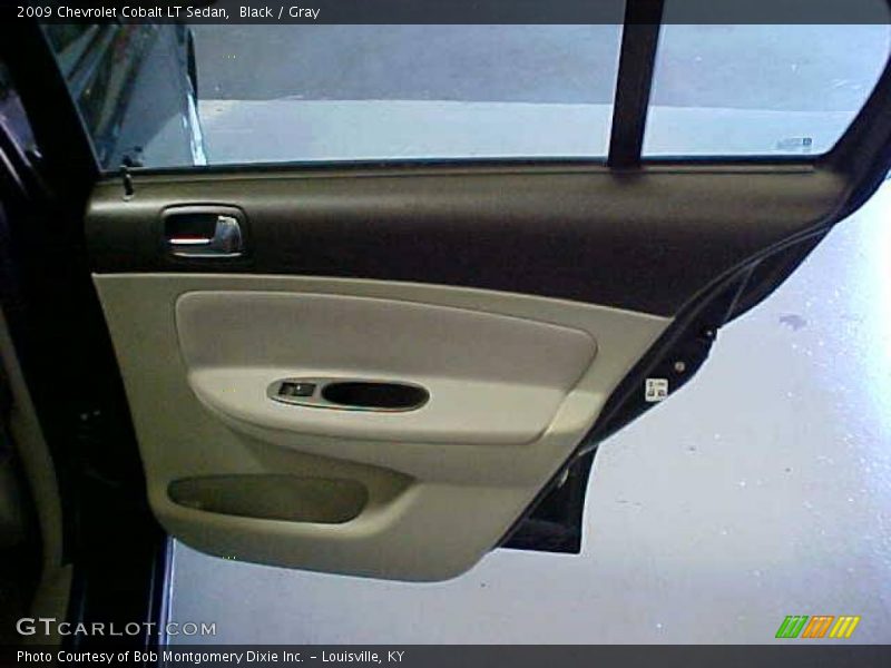 Black / Gray 2009 Chevrolet Cobalt LT Sedan