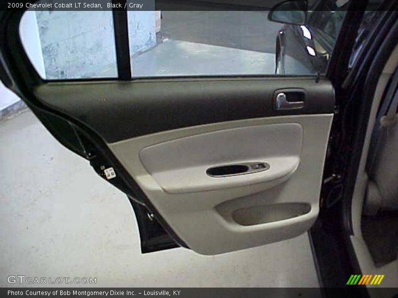 Black / Gray 2009 Chevrolet Cobalt LT Sedan